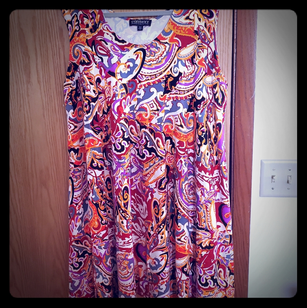 Sleeveless summer dress